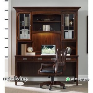 Satu Set Meja Kerja Kabinet nataliving furniture