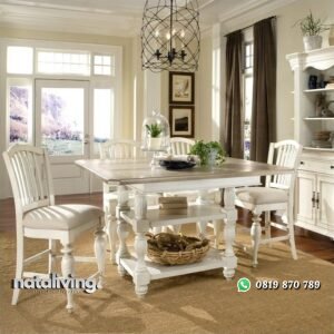 Satu Set Meja Makan Duco nataliving furniture