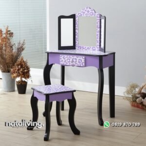 Satu Set Meja Rias Berkarakter Modern nataliving furniture