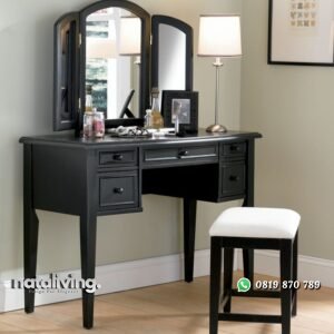 Satu Set Meja Rias Jati nataliving furniture