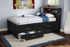 Satu Set Tempat Tidur Anak Azka nataliving furniture