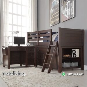 Satu Set Tempat Tidur Bertingkat nataliving furniture