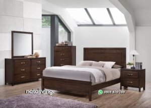 Satu Set Tempat Tidur Pengantin Terbaru nataliving furniture