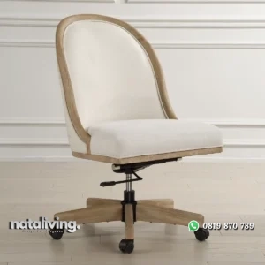 Savannah Kursi Kantor Rustic Natural Minimalis nataliving furniture