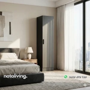 Saverry Lemari Pakaian Plywood 1 Pintu Minimalis nataliving furniture