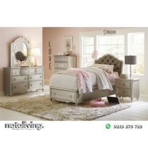 Set Kamar Tempat Tidur Anak Perempuan nataliving furniture