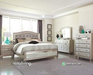 Set Kamar Tempat Tidur Modern nataliving furniture