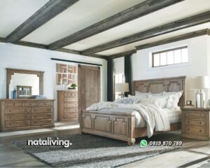 Set Kamar Tidur Jati Elegan nataliving furniture