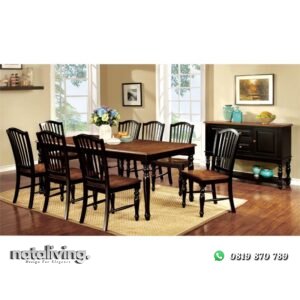 Set Kursi Meja Makan Jati nataliving furniture