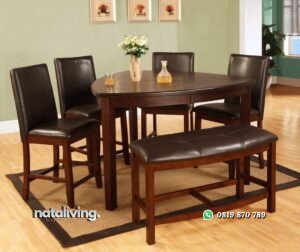 Set Kursi Meja Makan Unik nataliving furniture