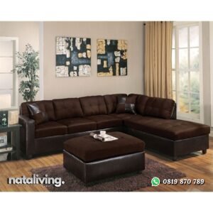 Set Kursi Sofa Tamu Sudut nataliving furniture