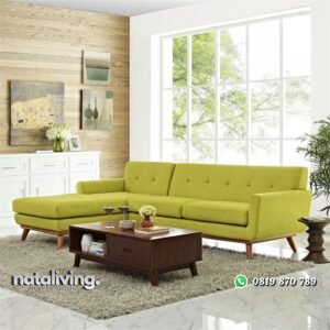 Set Kursi Tamu Sofa Sudut Scandinavian nataliving furniture