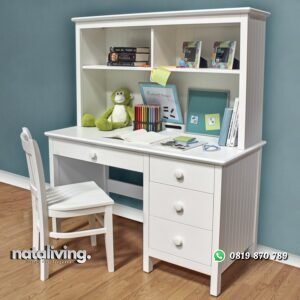 Set Meja Balajar Perempuan Minimalis nataliving furniture