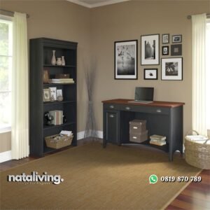 Set Meja Kerja Minimalis Modern nataliving furniture