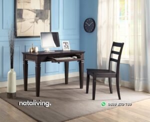 Set Meja Kerja Sederhana nataliving furniture