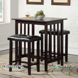 Set Meja Makan Bar nataliving furniture