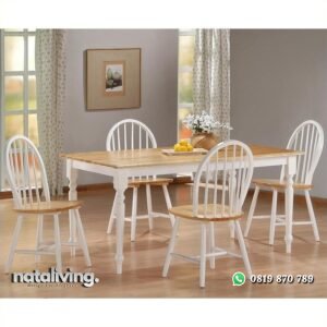 Set Meja Makan Jepara nataliving furniture
