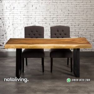Set Meja Makan Trembesi Minimalis nataliving furniture