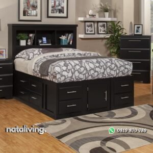 Set Tampat Tidur Berlaci Fungsional nataliving furniture
