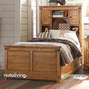 Set Tempat Tidur Anak Jati Multifungsi nataliving furniture
