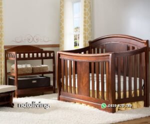 Set Tempat Tidur Bayi Jati nataliving furniture