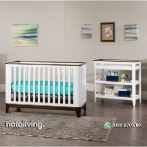 Set Tempat Tidur Bayi Sederhana Minimalis nataliving furniture