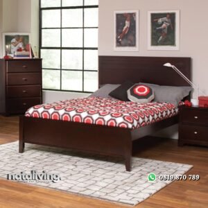 Set Tempat Tidur Kayu Jati Asli nataliving furniture