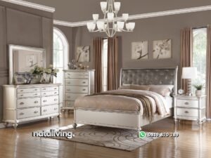 Set Tempat Tidur Minimalis Mewah nataliving furniture