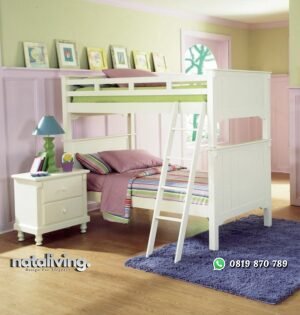 Set Tempat Tidur Tingkat Minimalis nataliving furniture