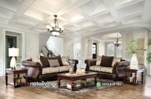 Satu Set Sofa Tamu Elegant nataliving furniture
