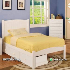 Satu Set Tempat Tidur Anak Sorong nataliving furniture