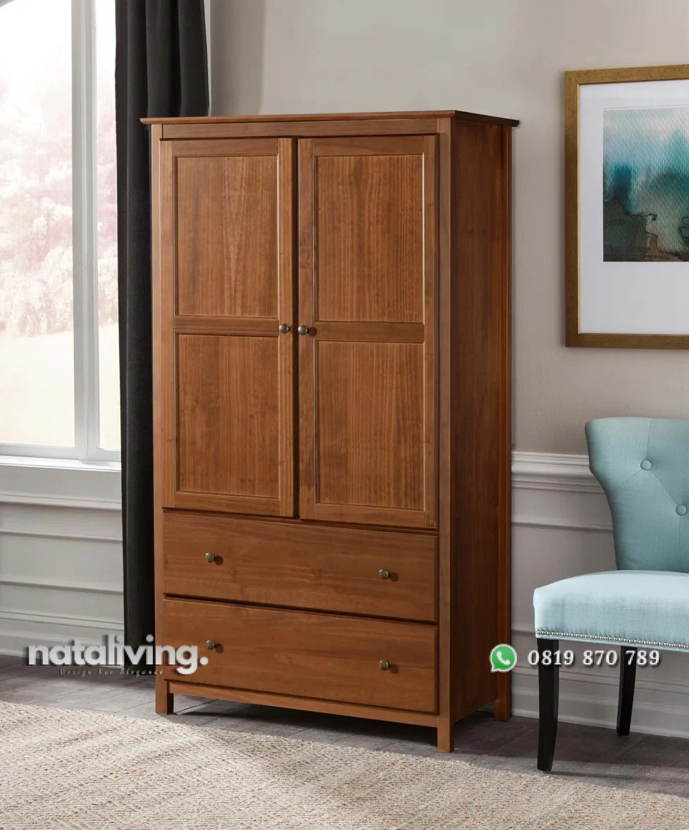 Shaker Lemari Pakaian Multifungsi Minimalis 2 Pintu nataliving furniture 1 Shaker Lemari Pakaian Multifungsi Minimalis 2 Pintu nataliving furniture 1