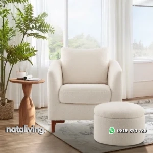 Kursi Sofa Santai Bergaya Modern Minimalis nataliving furniture