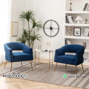 Kursi Sofa Retro Minimalis Modern Kekinian nataliving furniture