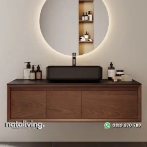 TORRA Wastafel Cabinet Laci Bahan Plywood Minimalis nataliving furniture