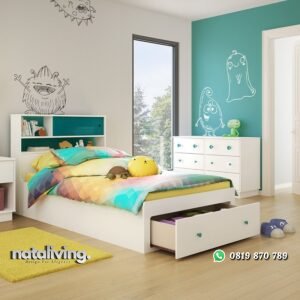 Tempat Tidur Anak Berlaci Multifungsi nataliving furniture