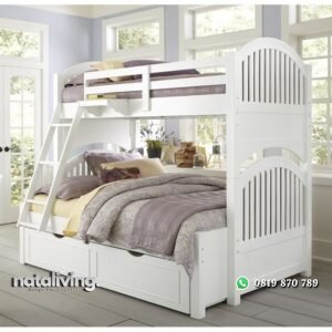 Tempat Tidur Anak Bertingkat Multifungsi nataliving furniture