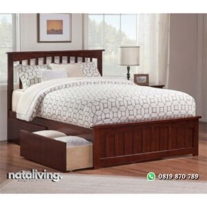 Tempat Tidur Anak Jati Minimalis Modern nataliving furniture