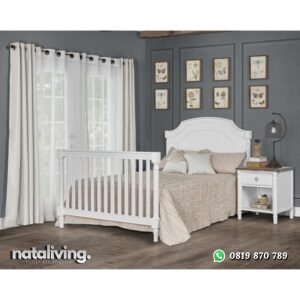 Tempat Tidur Anak Cat Duco Putih nataliving furniture
