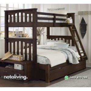 Tempat Tidur Bersusun Sorong nataliving furniture