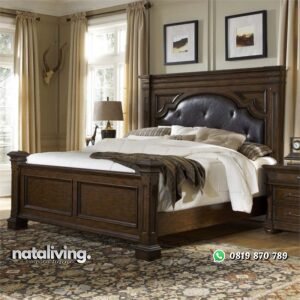 Tempat Tidur Jati Mewah nataliving furniture