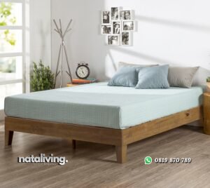Tempat Tidur Jati Minimalis Sederhana nataliving furniture