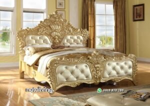 Tempat Tidur Mewah Ukiran nataliving furniture