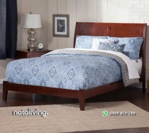 Tempat Tidur Minimalis Jati Jepara nataliving furniture