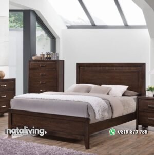 Tempat Tidur Pengantin Jati Minimalis Modern nataliving furniture