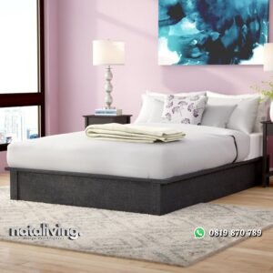 Tempat Tidur Minimalis Tanpa Headbroad nataliving furniture