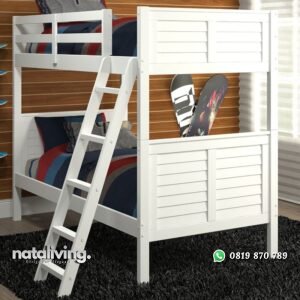 Tempat Tidur Tingkat 2 Minimalis nataliving furniture