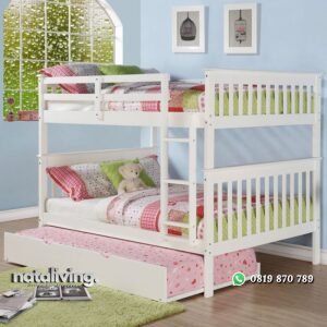 Tempat Tidur Tingkat Duco Sorong Minimalis nataliving furniture