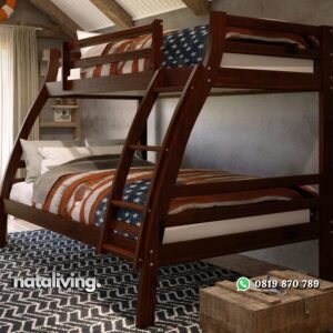 Tempat Tidur Tingkat Unik Jati Jepara nataliving furniture