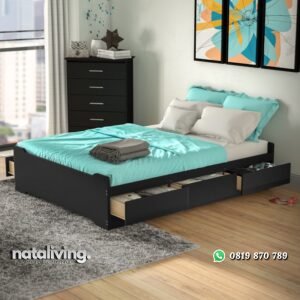 Tempat Tidur Unik Berlaci nataliving furniture